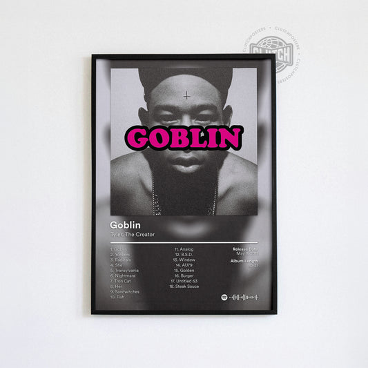 Tyler The Creator 'Goblin' Album Poster