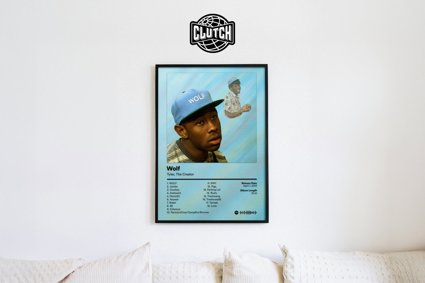 Tyler The Creator 'Wolf' Album Poster