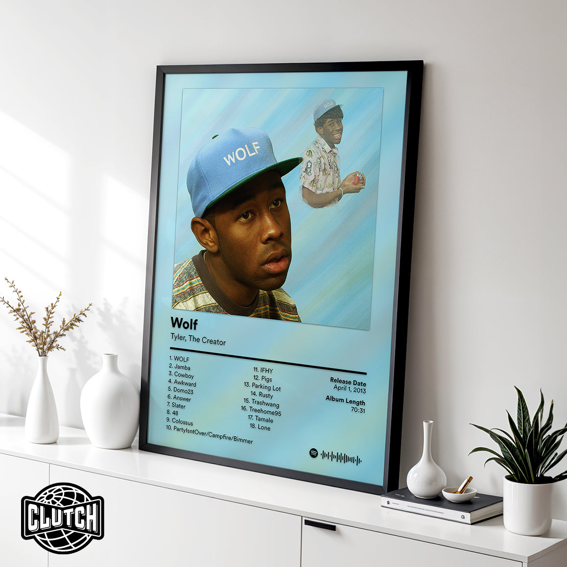 Tyler The Creator 'Wolf' Album Poster