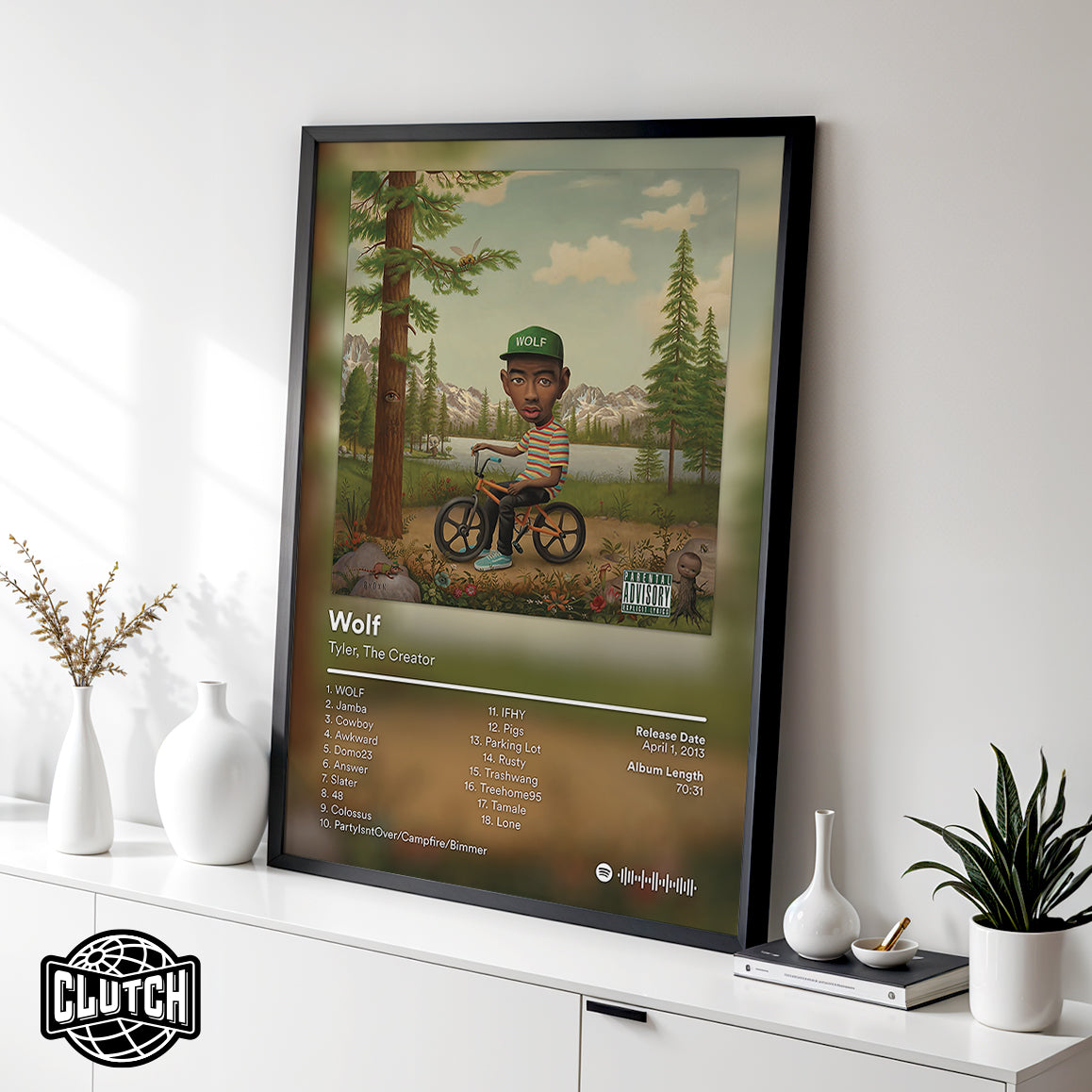 Tyler The Creator 'Wolf' Album Poster