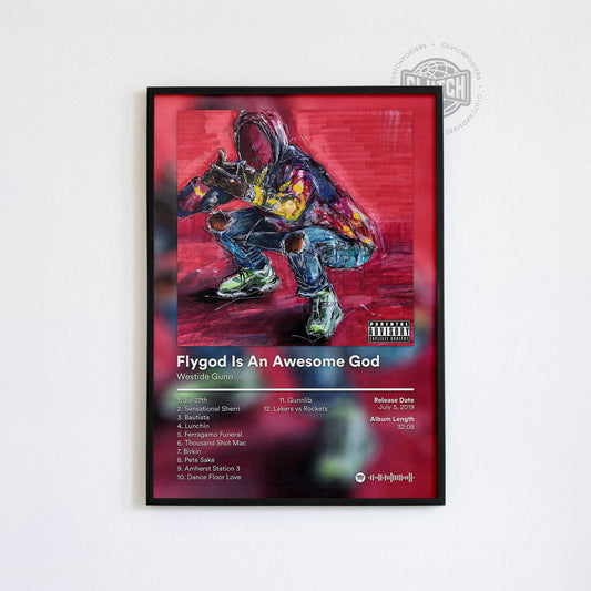 Westside Gunn 'Flygod Is An Awesome God' Album Poster