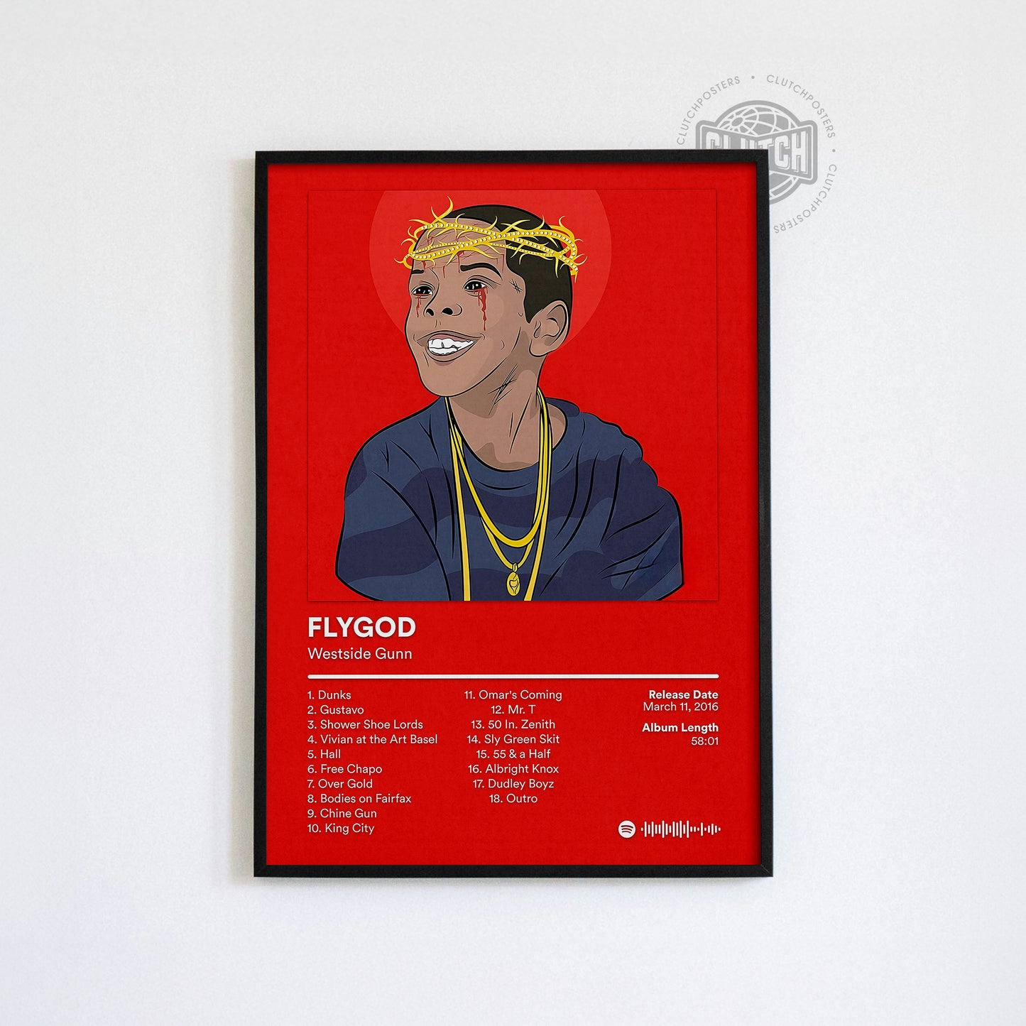 Westside Gunn 'Flygod' Album Poster