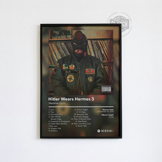 Westside Gunn 'Hitler Wears Hermes 3' Album Poster