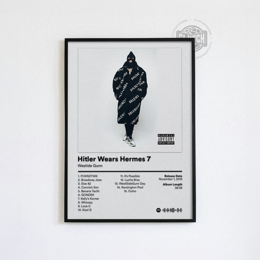 Westside Gunn 'Hitler Wears Hermes 7' Album Poster
