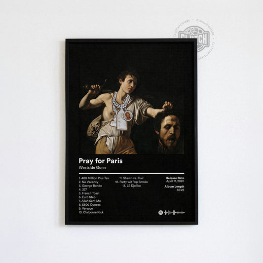 Westside Gunn 'Pray For Paris' Album Poster