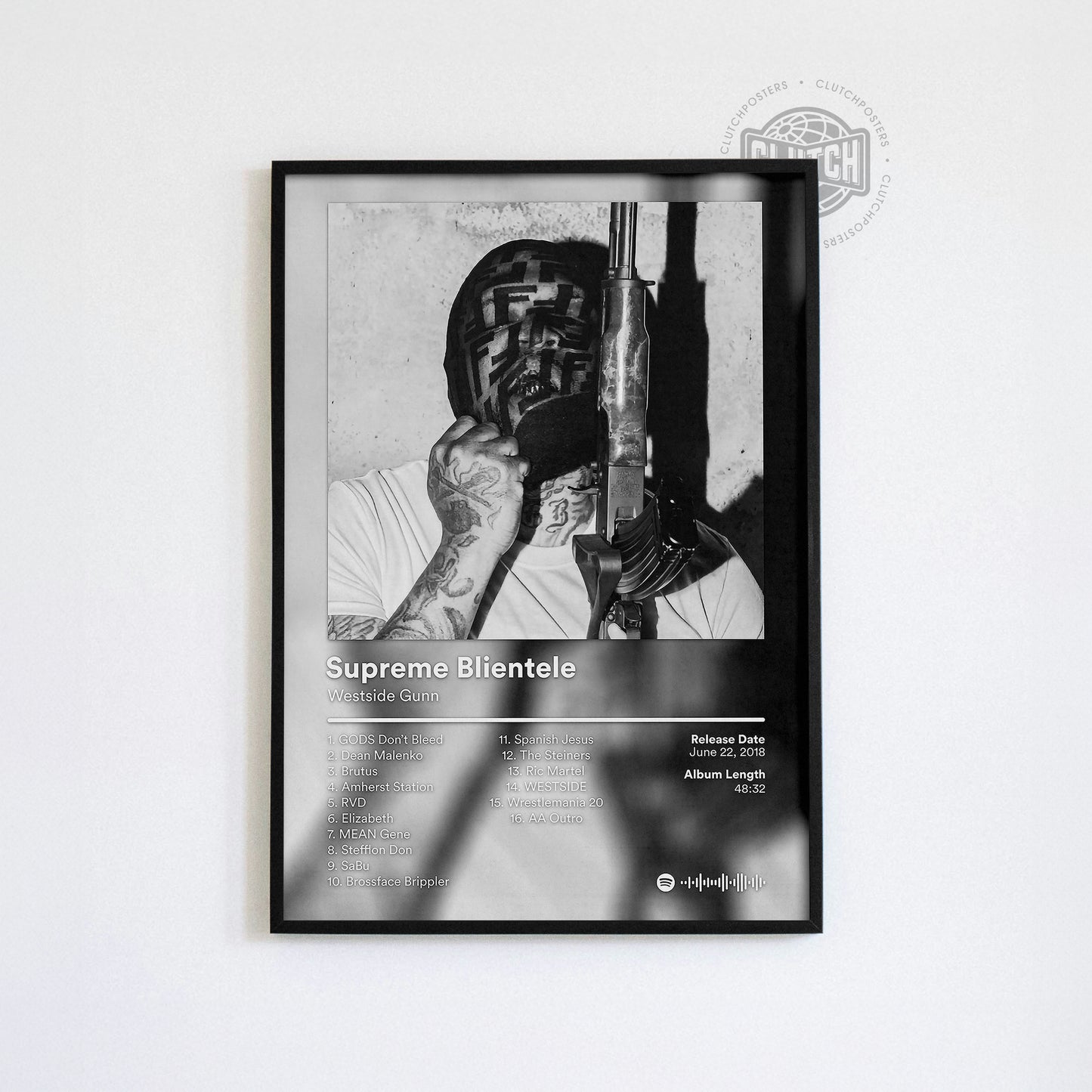 Westside Gunn 'Supreme Blientele' Album Poster