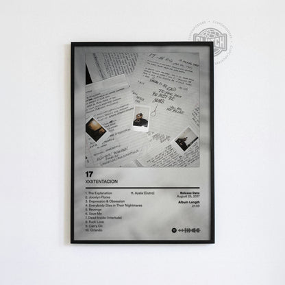 XXXTENTACION '17' Album Poster