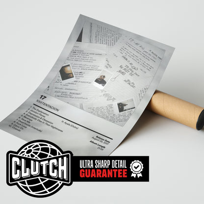 XXXTENTACION '17' Album Poster