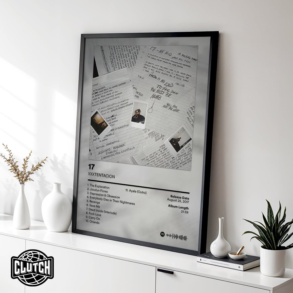 XXXTENTACION '17' Album Poster