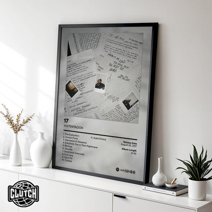 XXXTENTACION '17' Album Poster