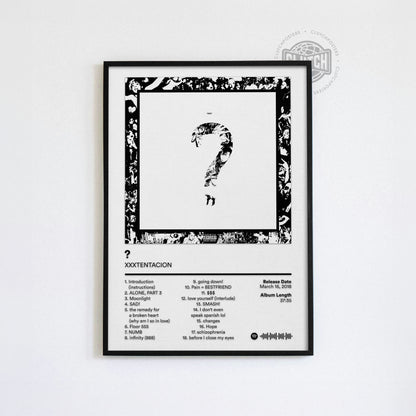 XXXTENTACION '?' Album Poster