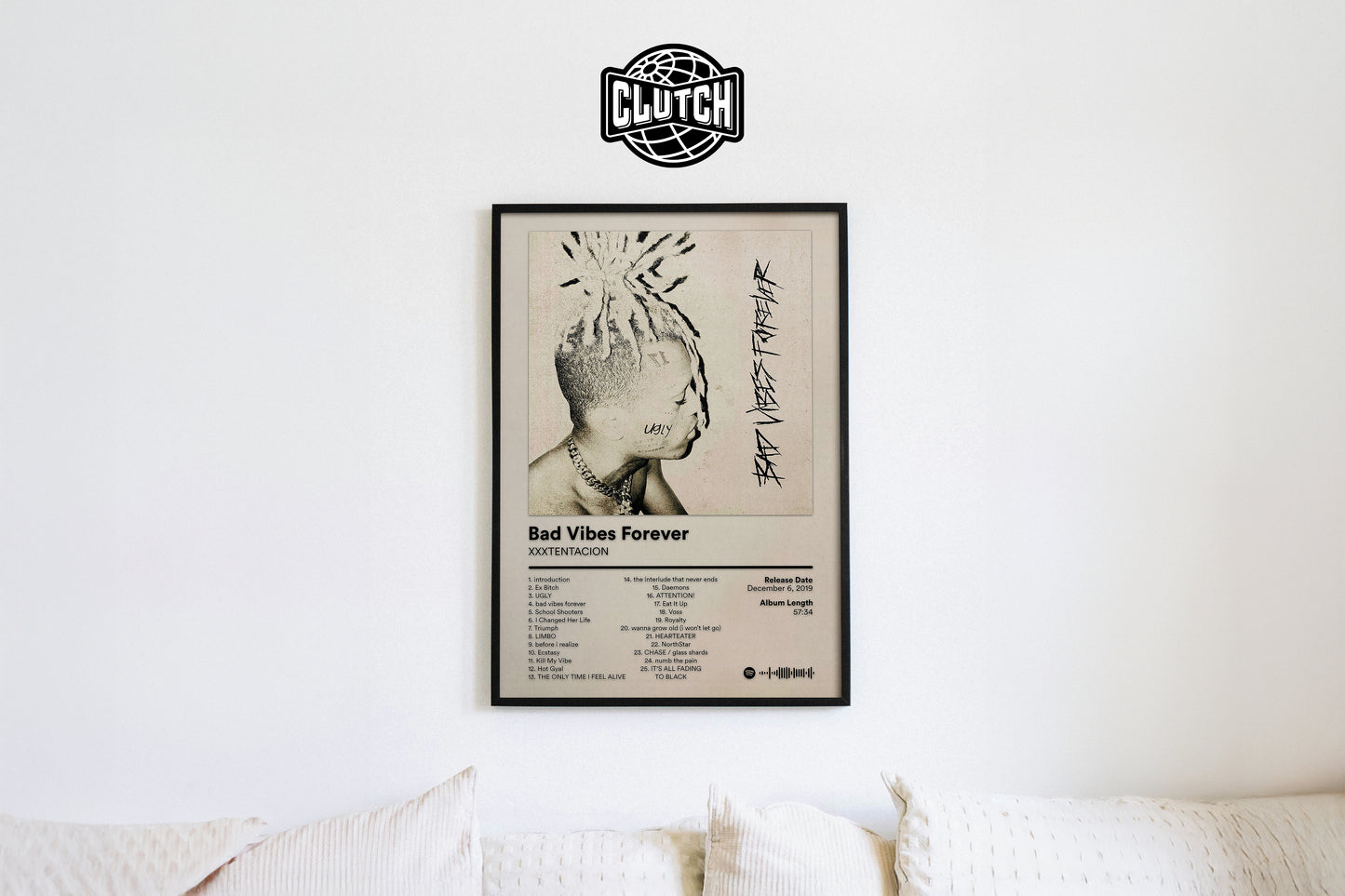 XXXTENTACION 'Bad Vibes Forever' Album Poster