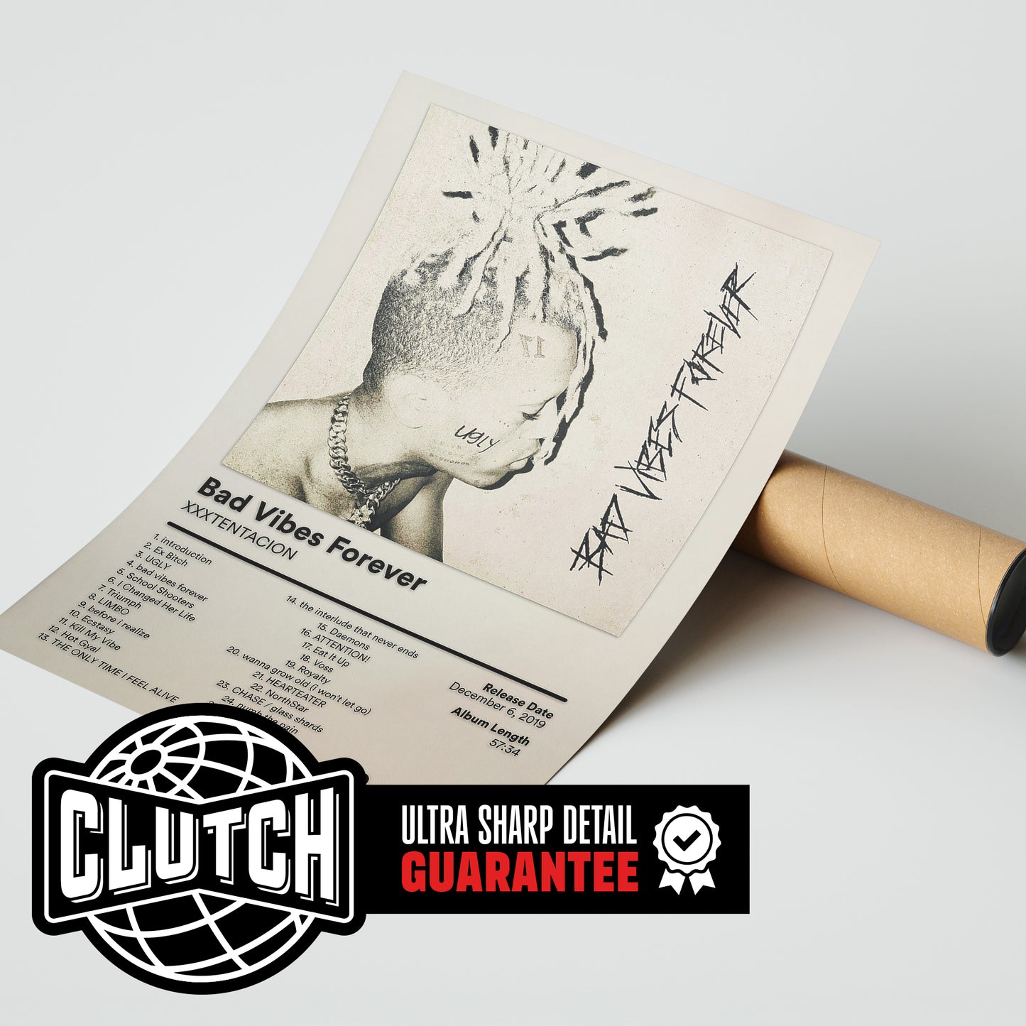 XXXTENTACION 'Bad Vibes Forever' Album Poster