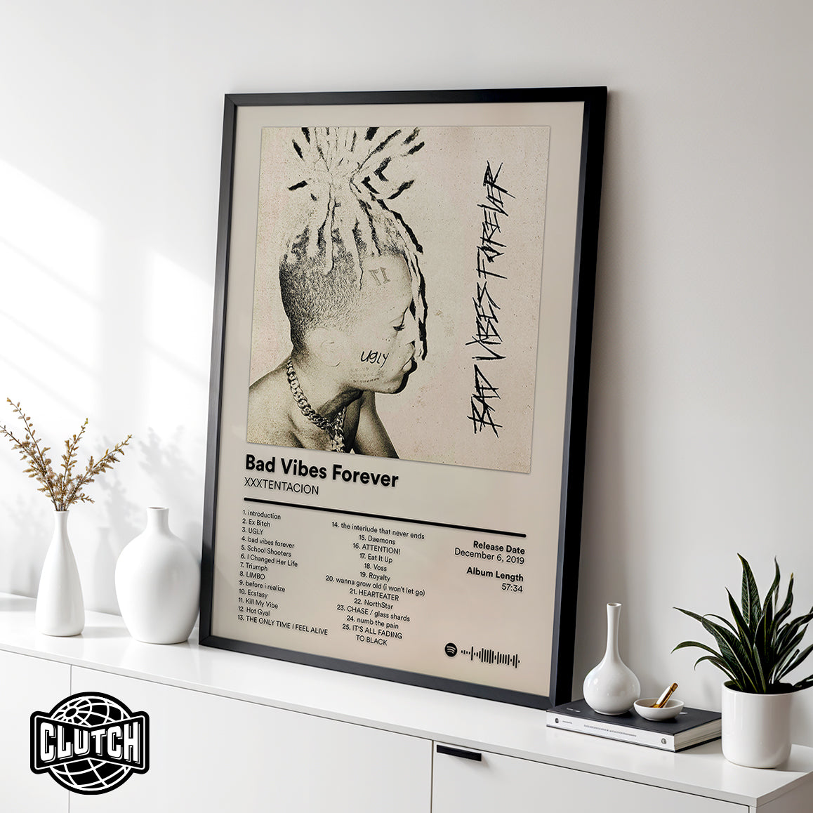 XXXTENTACION 'Bad Vibes Forever' Album Poster