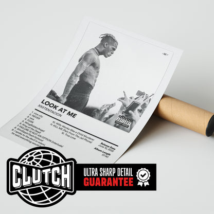 XXXTENTACION 'Look At Me' Album Poster