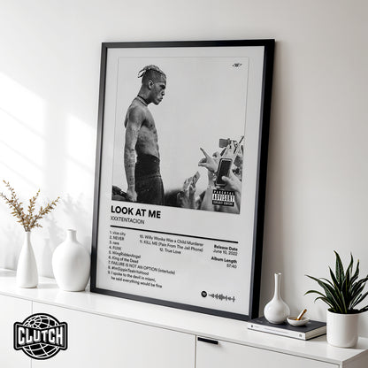 XXXTENTACION 'Look At Me' Album Poster