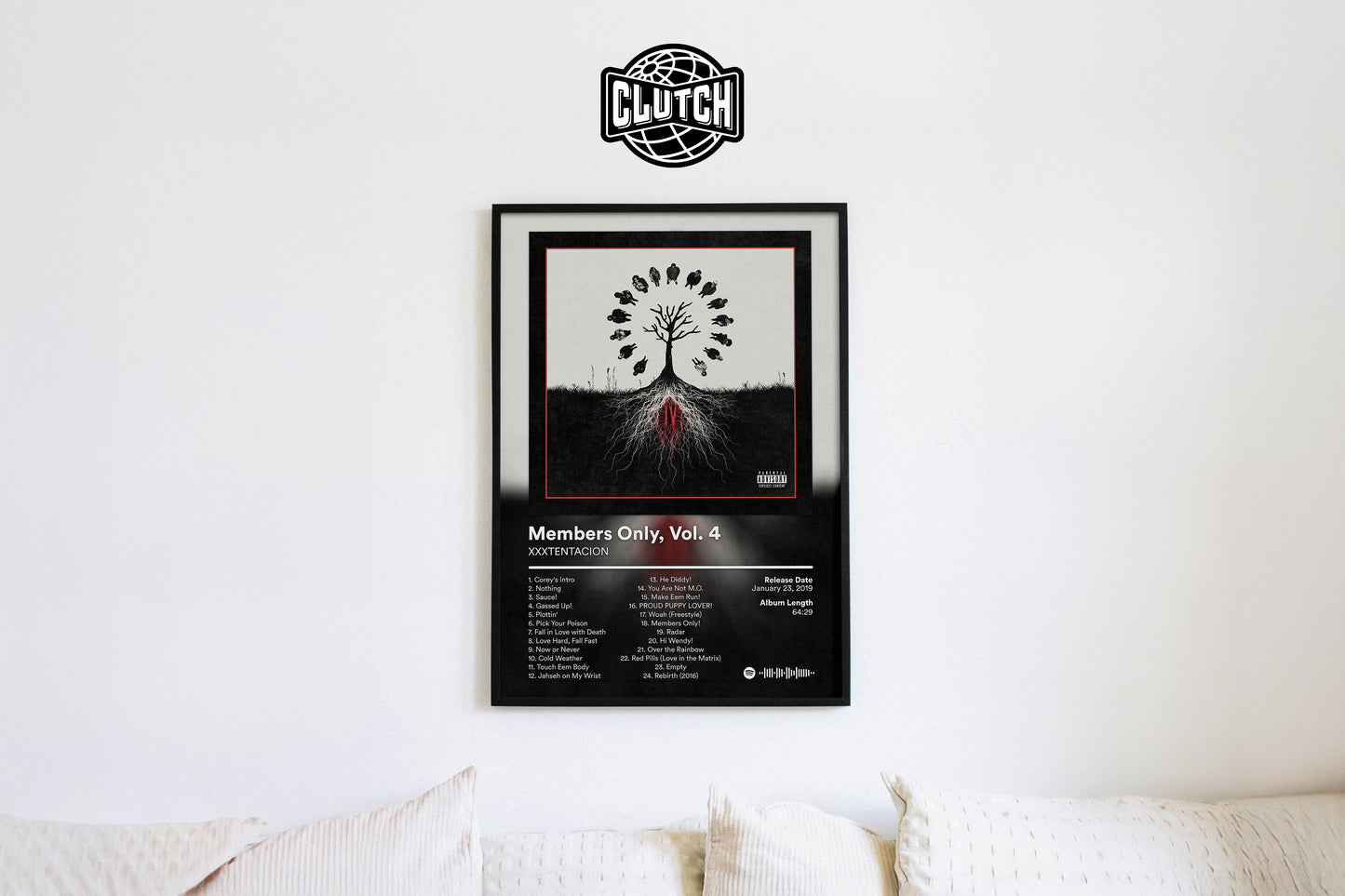 XXXTENTACION 'Members Only, Vol. 4' Album Poster