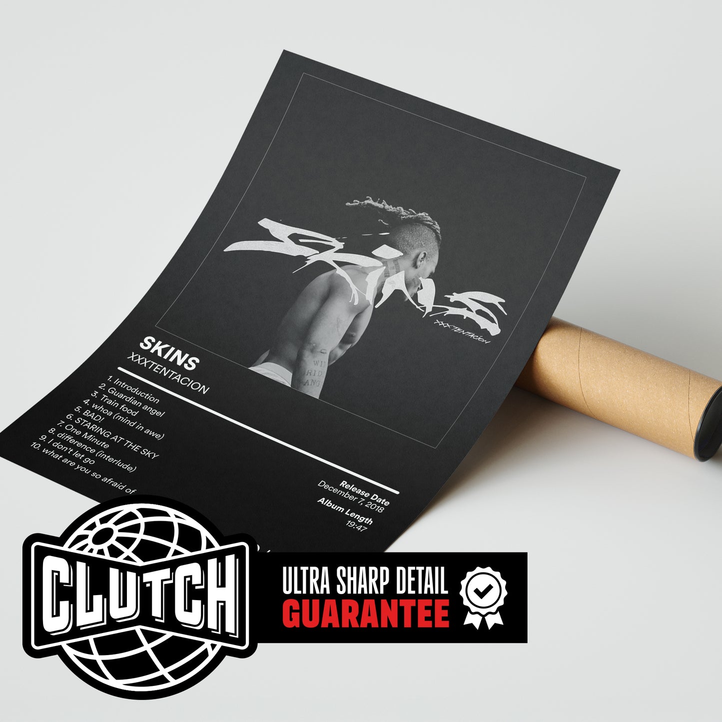 XXXTENTACION 'Skins' Album Poster
