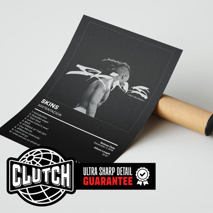 XXXTENTACION 'Skins' Album Poster