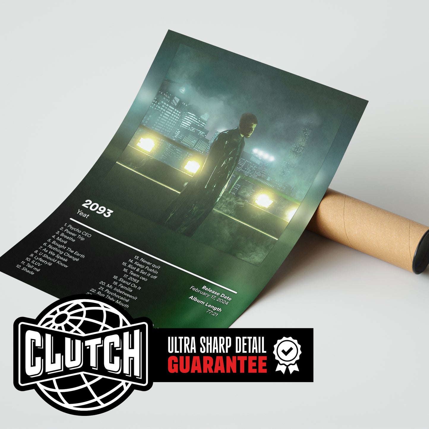 Yeat '2093' Album Poster