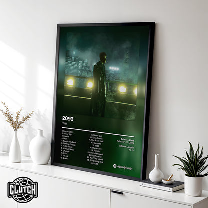 Yeat '2093' Album Poster