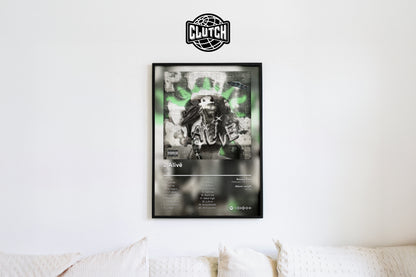 Yeat '2 Alive' Album Poster