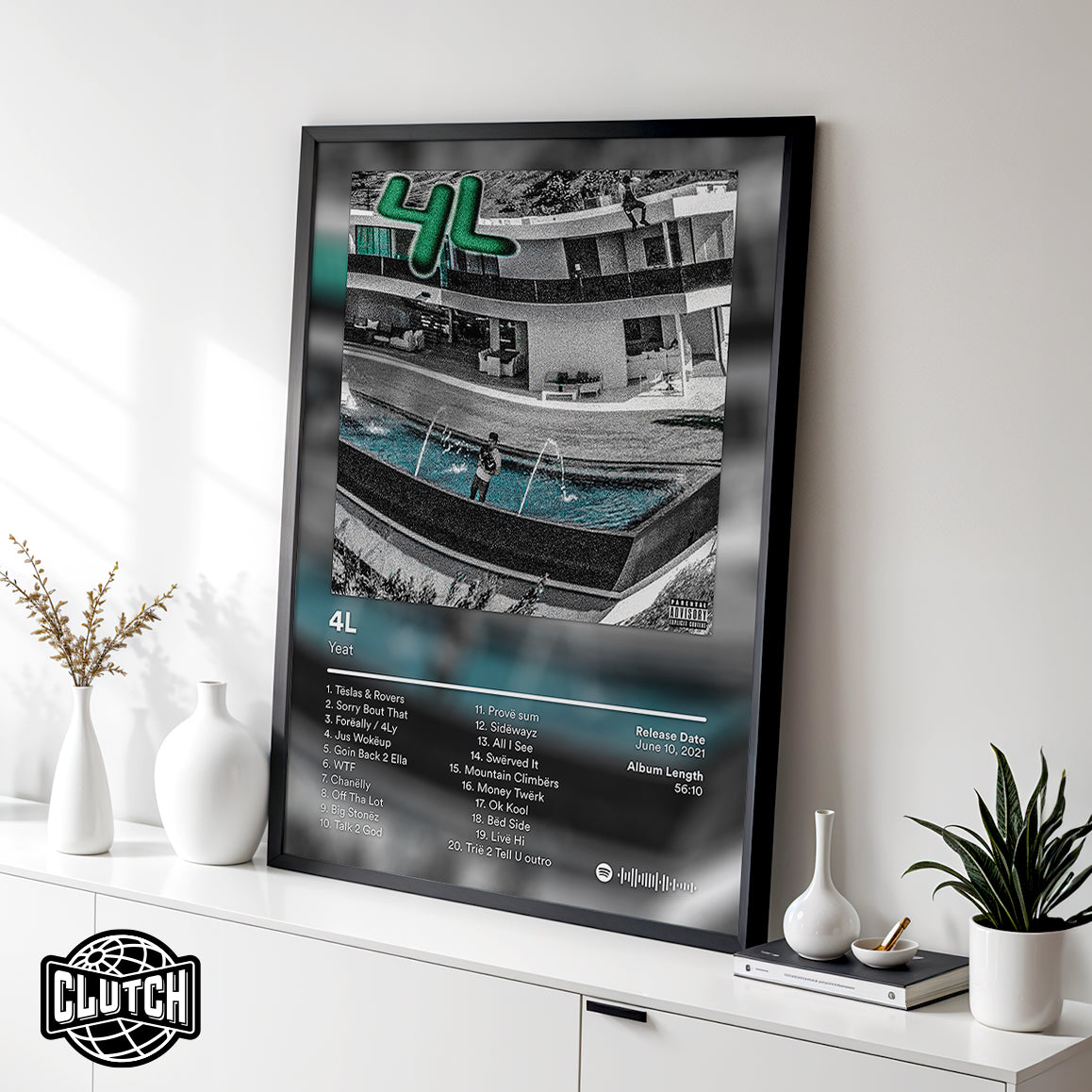 Yeat '4L' Album Poster