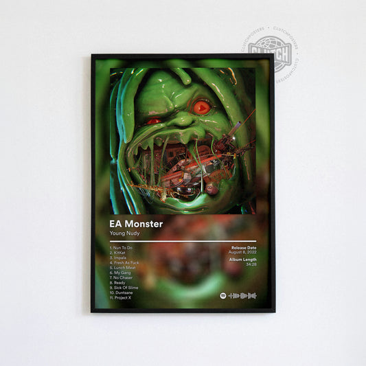 Young Nudy 'EA Monster' Album Poster