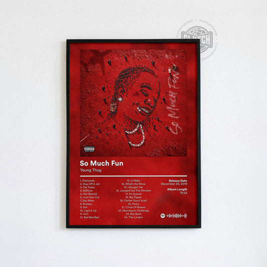Young Thug 'So Much Fun' (Deluxe) Album Poster