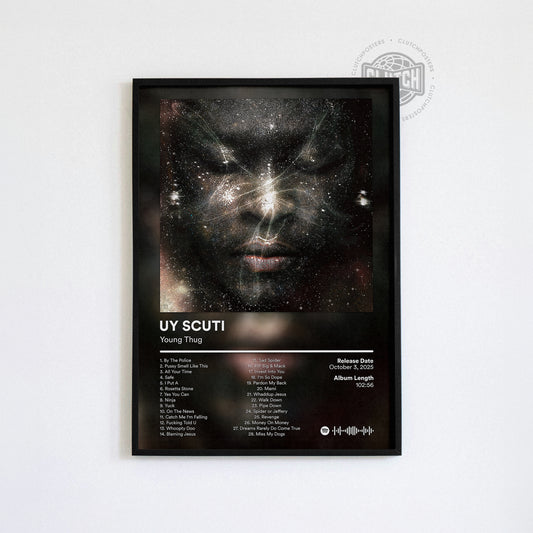 Young Thug 'UY SCUTI' (Deluxe) Album Poster